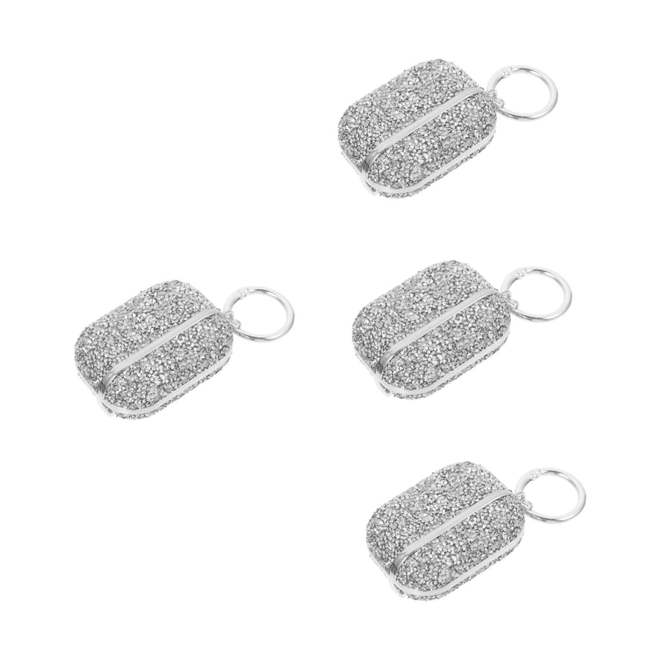 DOITOOL 4 Piezas Estuche Protector Segunda generación Charger Case Estuche Auriculares Carcasa los Auriculares Funda Duradera para Auriculares Tapones para los oídos cómodo Decorar