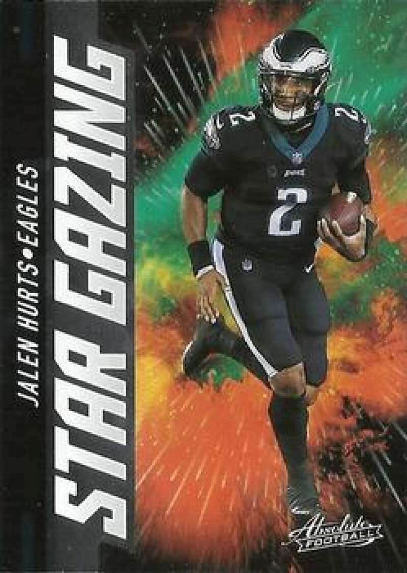 Amazon.com: 2021 Panini Absolute Star Gazing #18 Jalen Hurts NM-MT