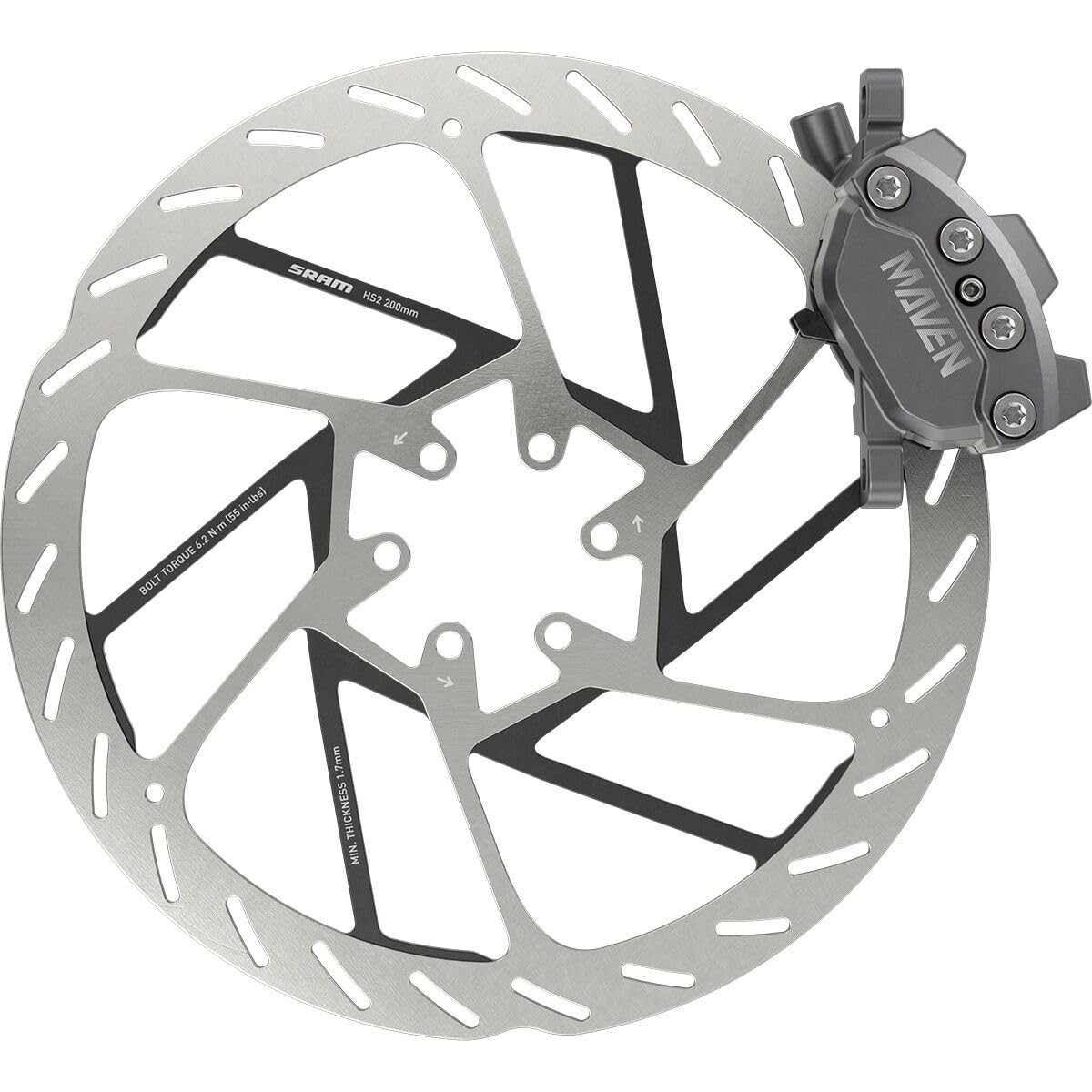 Amazon.co.jp: スラム、Maven Bronze、MTB 油圧ディスクブレーキ