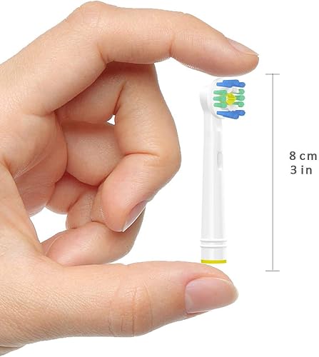 Miniatura 4 de Cabezales de cepillo de repuesto, compatibles con cepillo de dientes eléctrico Braun 3D White Oral-B - Paquete de 4