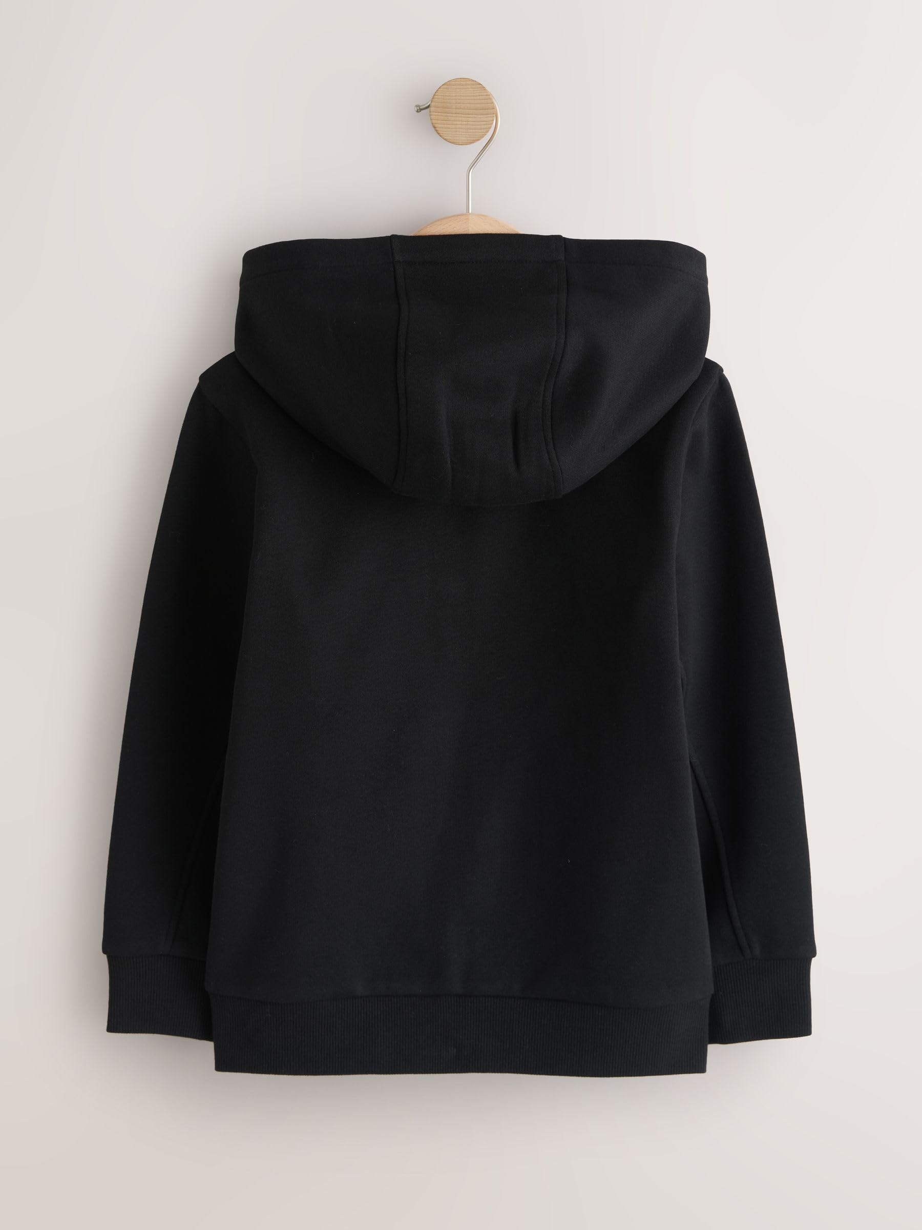 NEXT Ragazzo Confezione da 3 Felpe Tinta Unita con Cappuccio e Zip | Bambino, 2 Pack, Lavabile in lavatrice