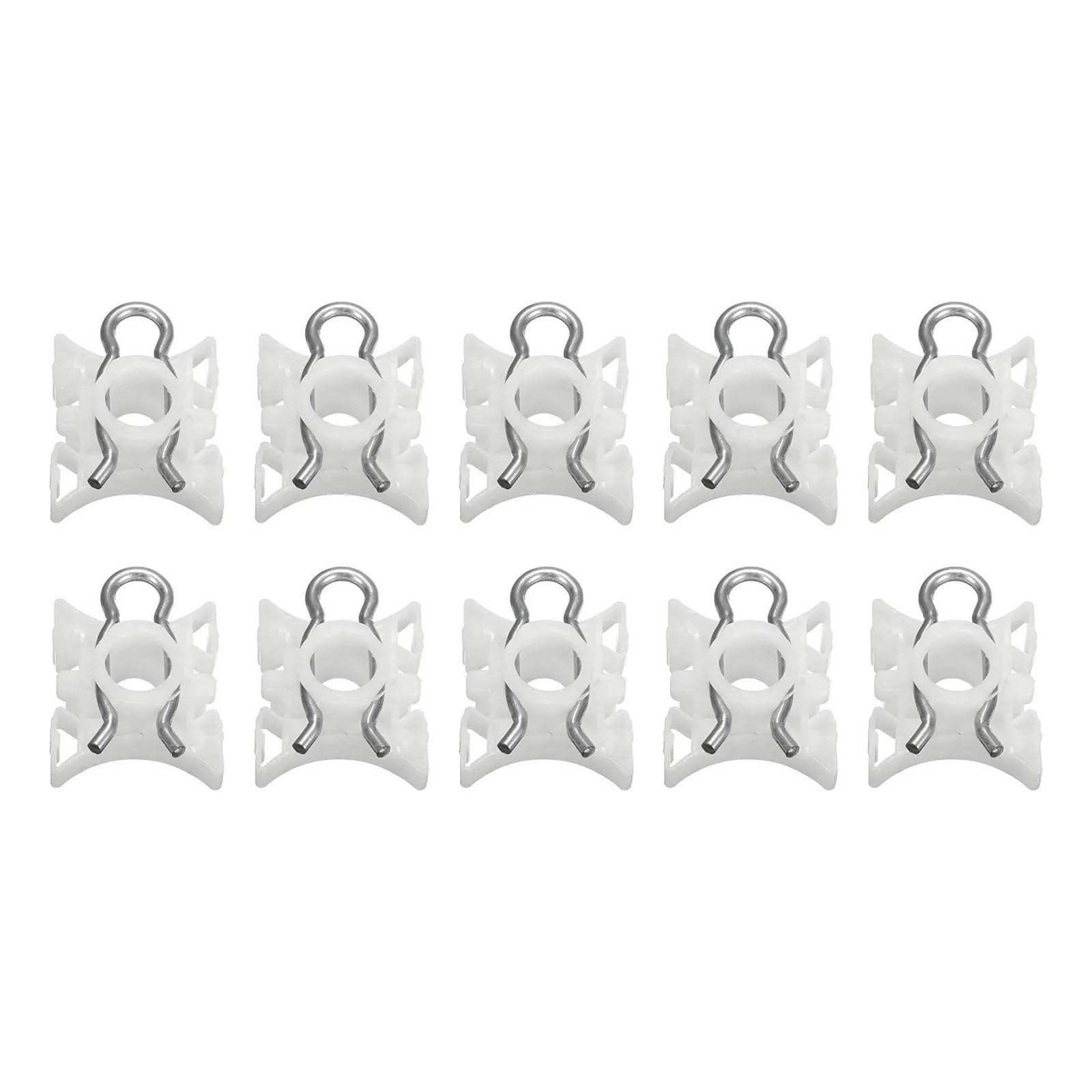 UFITIDU Window Regulator for BMW 3 5 7 Series E36 E92 E93 E34 E32 Z4 E85 Window Regulator Slider Clip Plastic with Metal Clip 51321938884(10piecec)