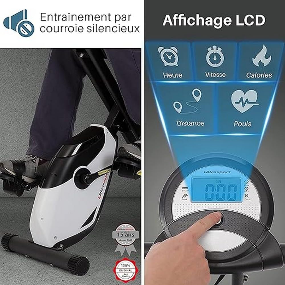 未使用　ウルトラスポーツ レーサー Fバイク 200B 折りたたみ式フィットネス Amazon.co.jp: ウルトラスポーツ ドイツGSマーク取得済み 静音 高齢者