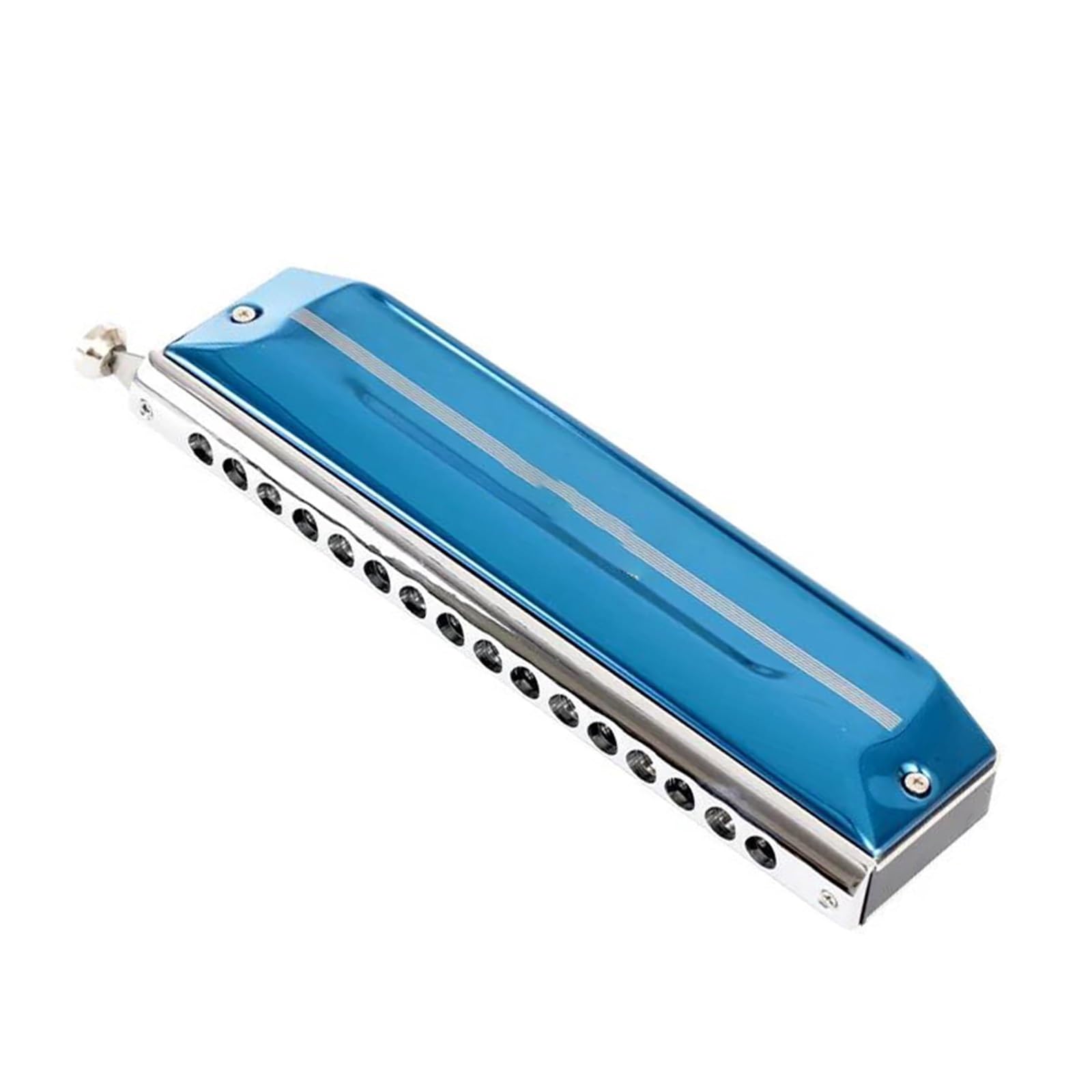 Harmonica Harmonica Chromatique 16 Trous 64 Tons Clé D'orgue À Bouche C