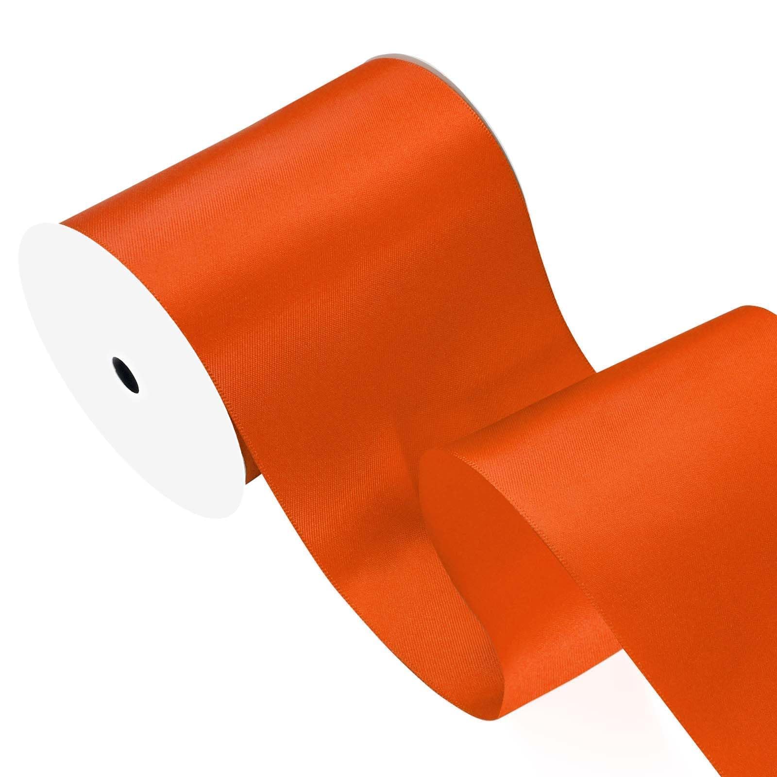 Torrid Satin Ribbon 4 inch X 15 Yards Polyester Ribbon for Gift Wrapping Very Suitable for Weddings Party Hair Bow Invitation Decorations and More