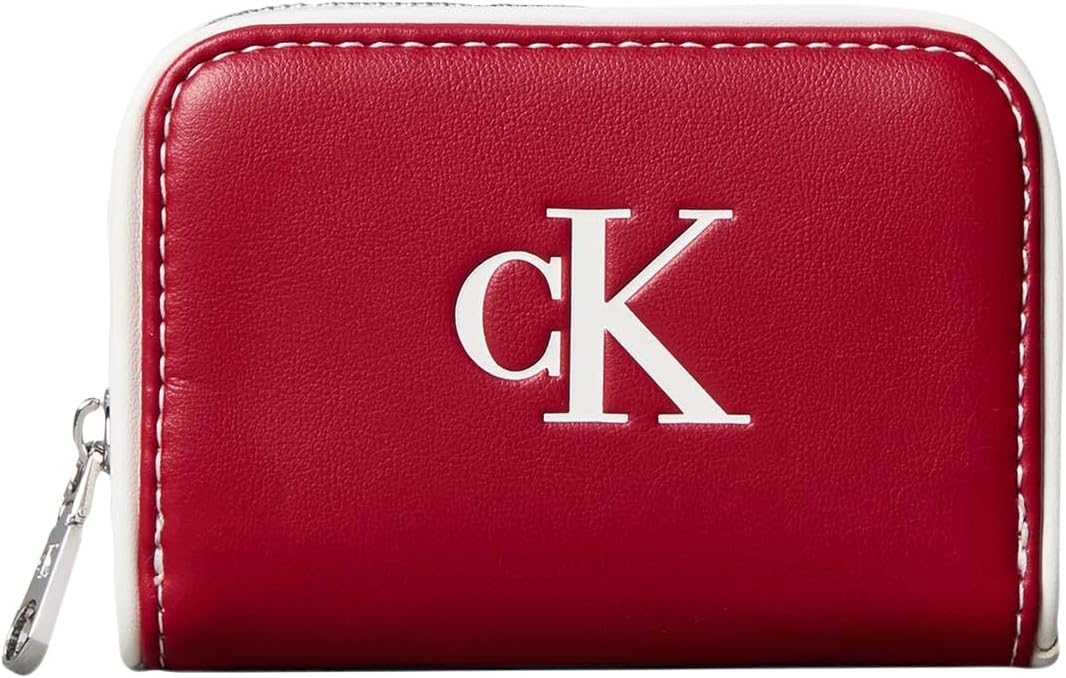 CONTRAST CK MEDIUM ZIP AROUND Cüzdan Kadın