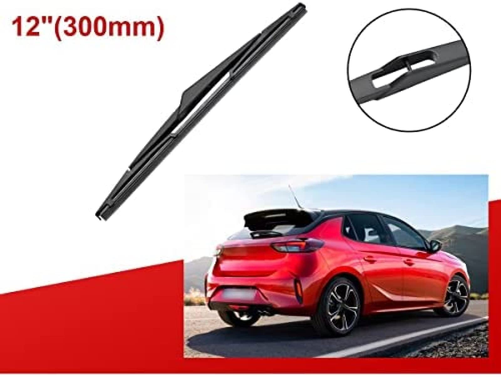 2 Spazzole Tergicristallo Tech Star Anteriori Per Opel Corsa F (da Luglio 2019) | Kit Di Ricambio
