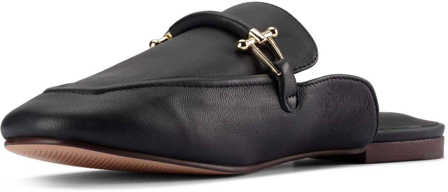 Clarks Pure 2 mules en cuir noir d'exception en taille 39 EU - 5