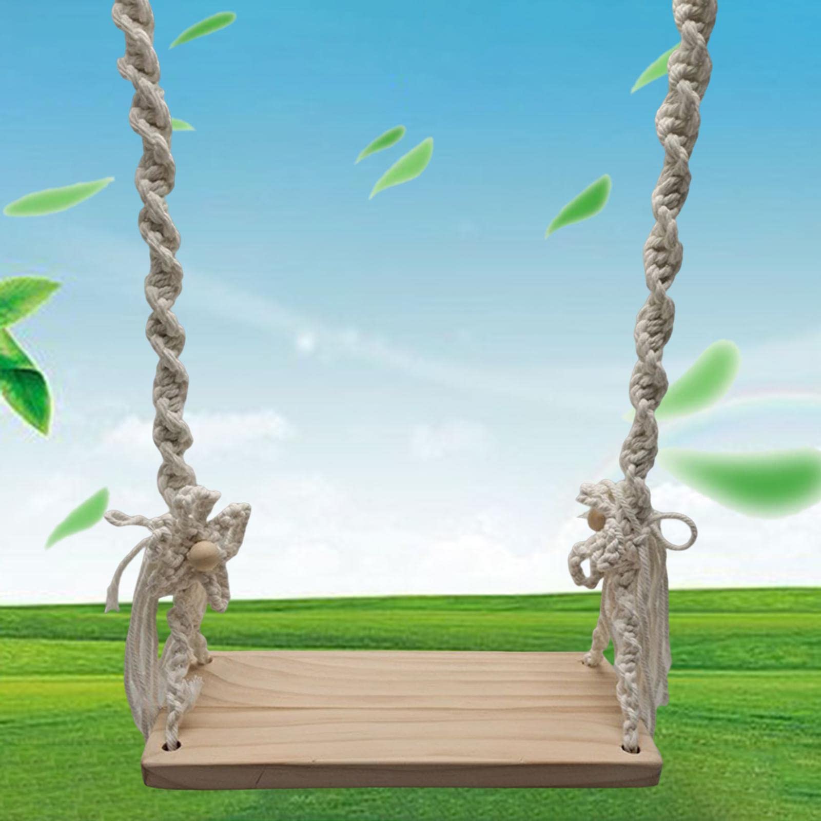 Columpio de Madera para Bebés, Ideal para Sesiones de Fotos de Recién Nacidos, C