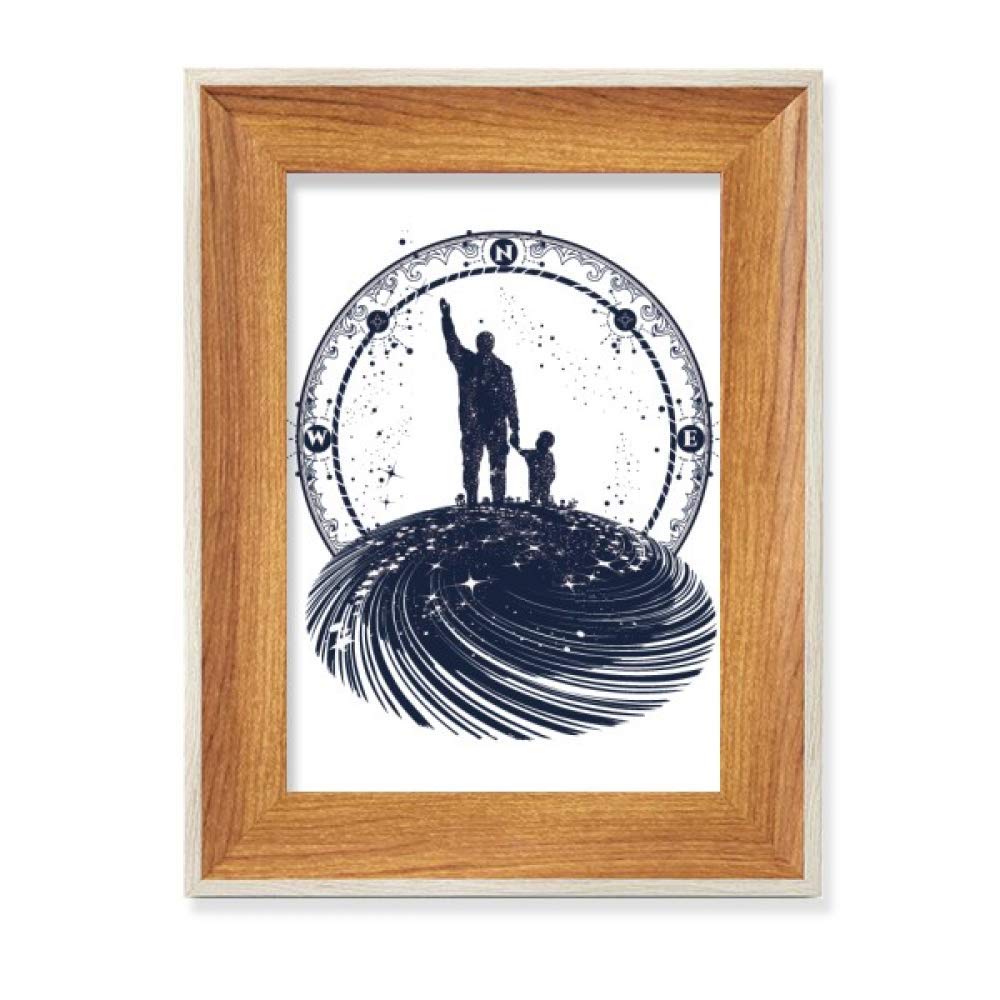 Cadre de photo en bois de bureau d'une finition artistique pour peinture d'art premium
