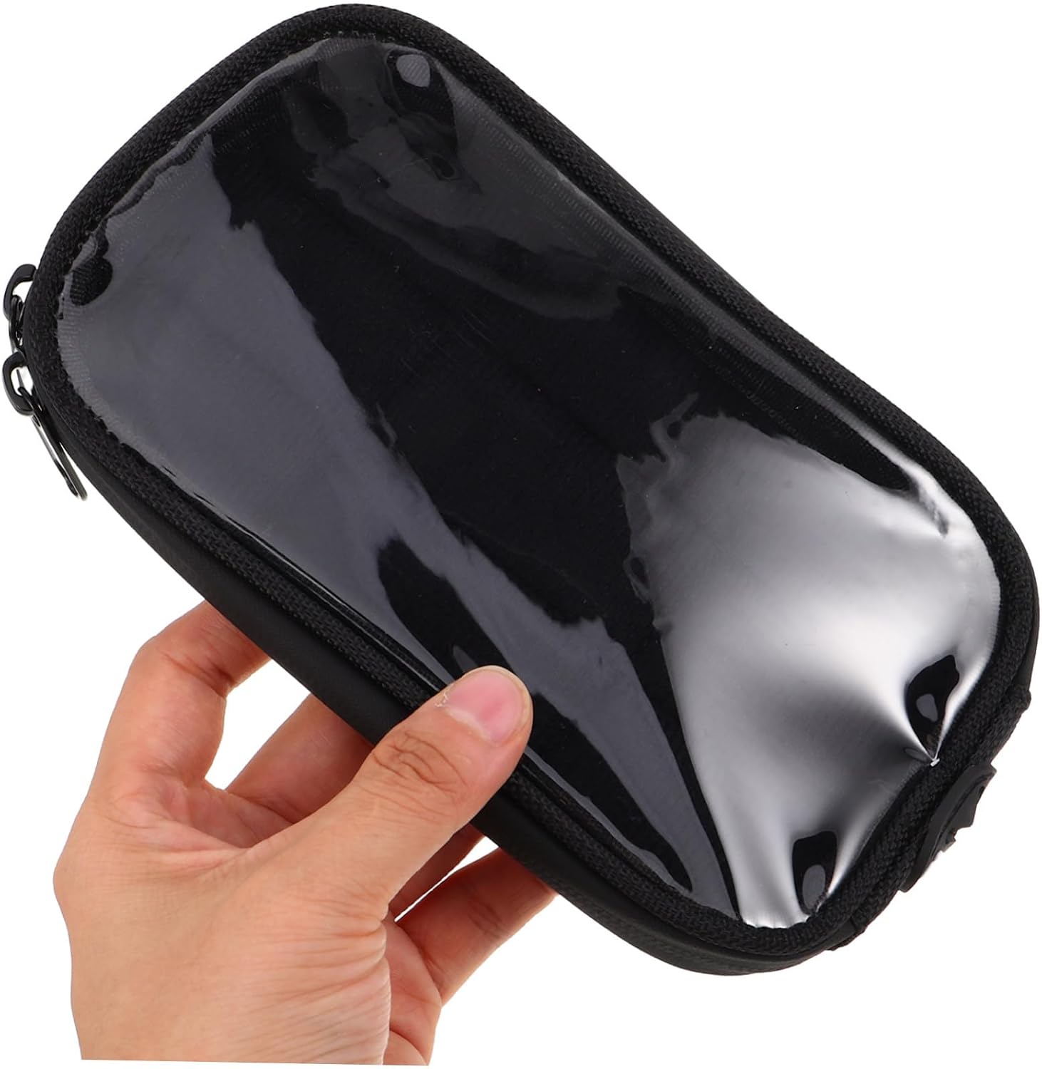 Magnetic Tank Bag for Motorcycles and Electric Bikes Small Compact Storage Pouch with Transparent Touchscreen Phone Holder Fit for Scooters and Riding Essentials Protection