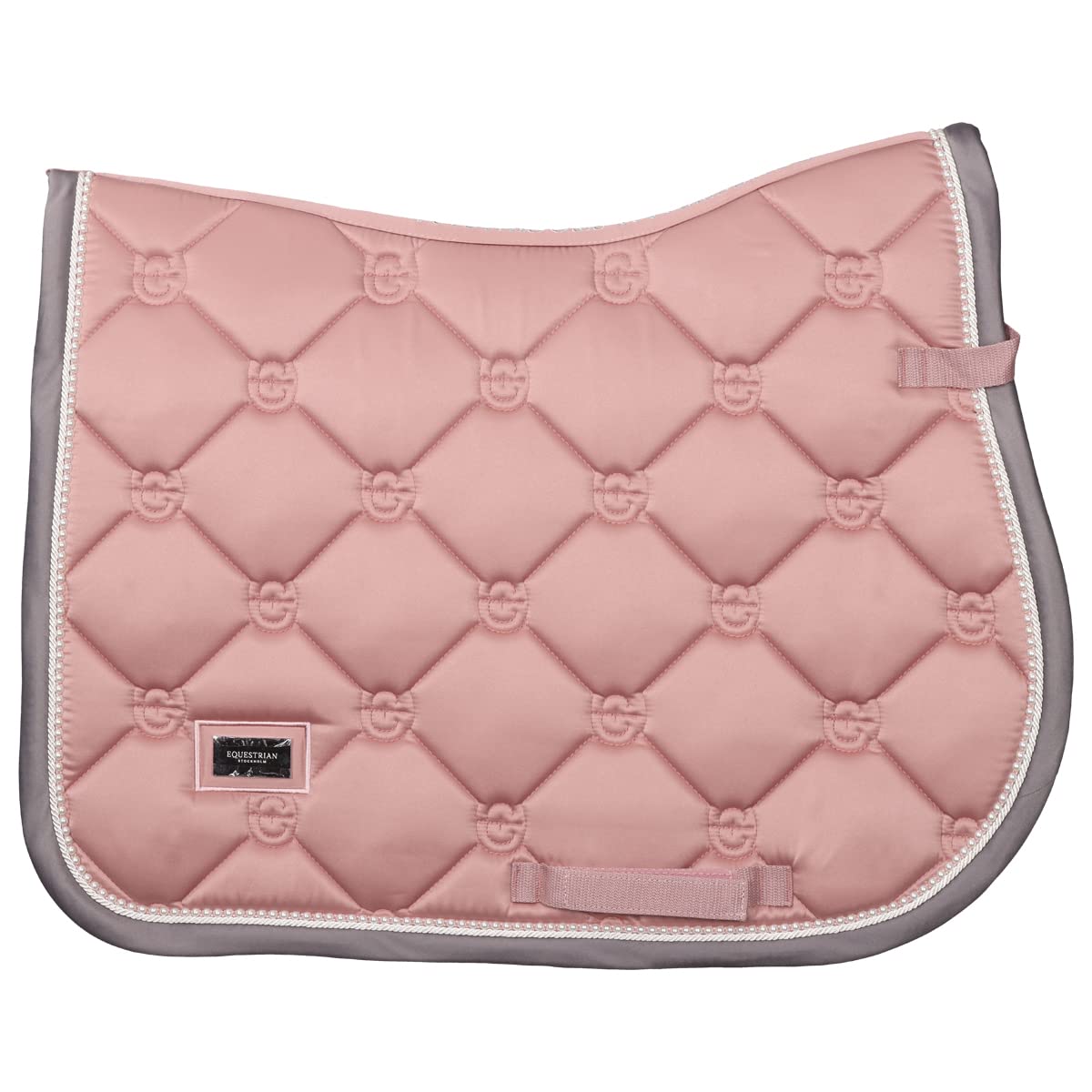 Equestrian Stockholm Almohadilla Doma Rosa Perla Completa