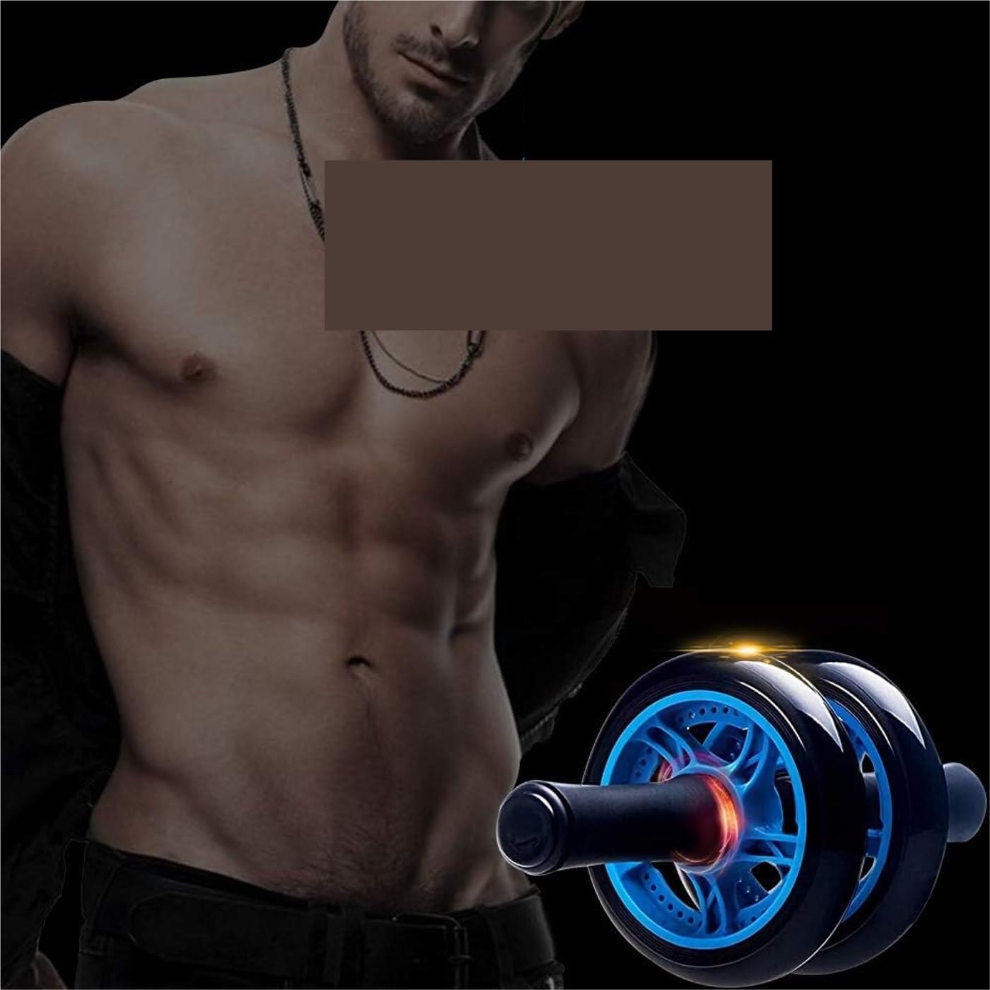 Wałek do ćwiczeń brzucha Wałek do ćwiczeń Slim Trainer Bearing Design,Koło do ćwiczeń brzucha