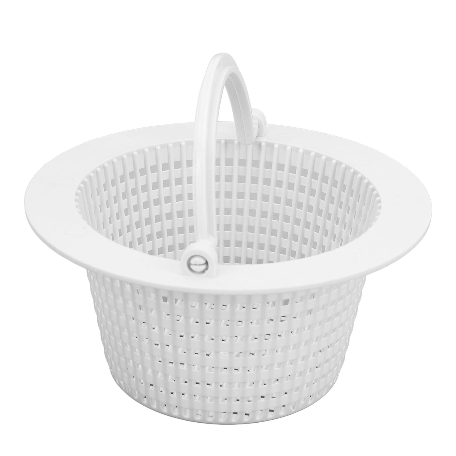 CryfoktPool Skimmer Basket, Pool Filter Basket Wear Resistant Easy Installation 9.7cm Base 2 Pcs for Pool SPA