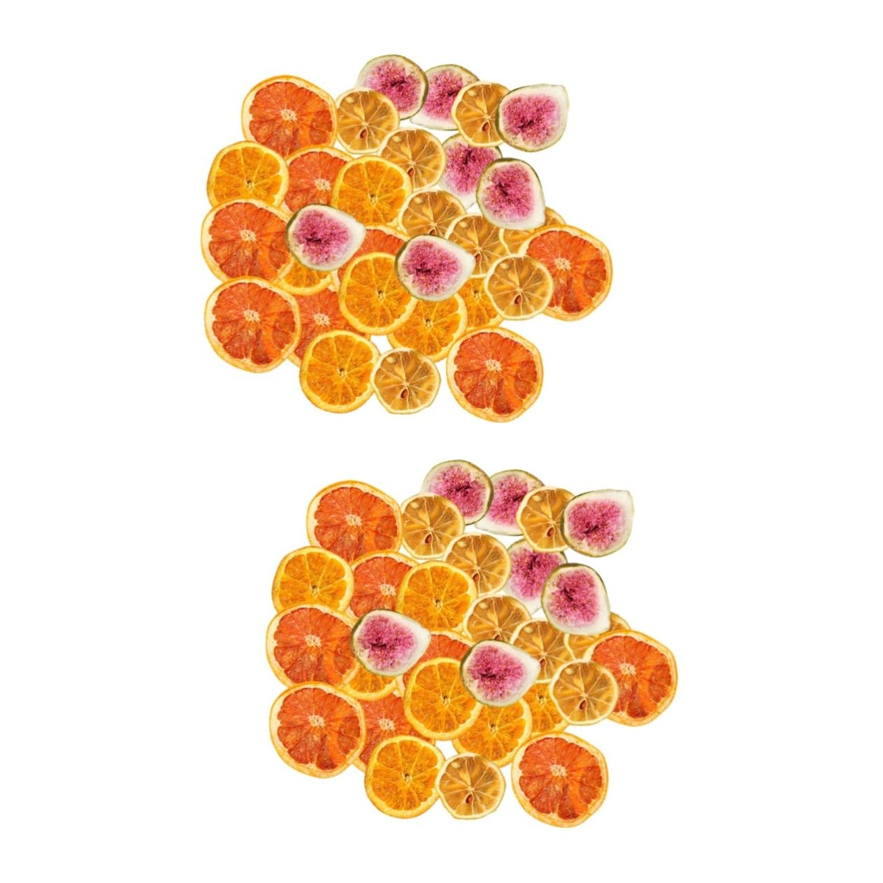 CHILDWEET 2stücke Getrocknete Fruchtscheiben Für Kranzgestaltung Orangenscheiben Zitronenscheiben Natürliche Dekoration Für Weihnachten Und Adventsfeiern