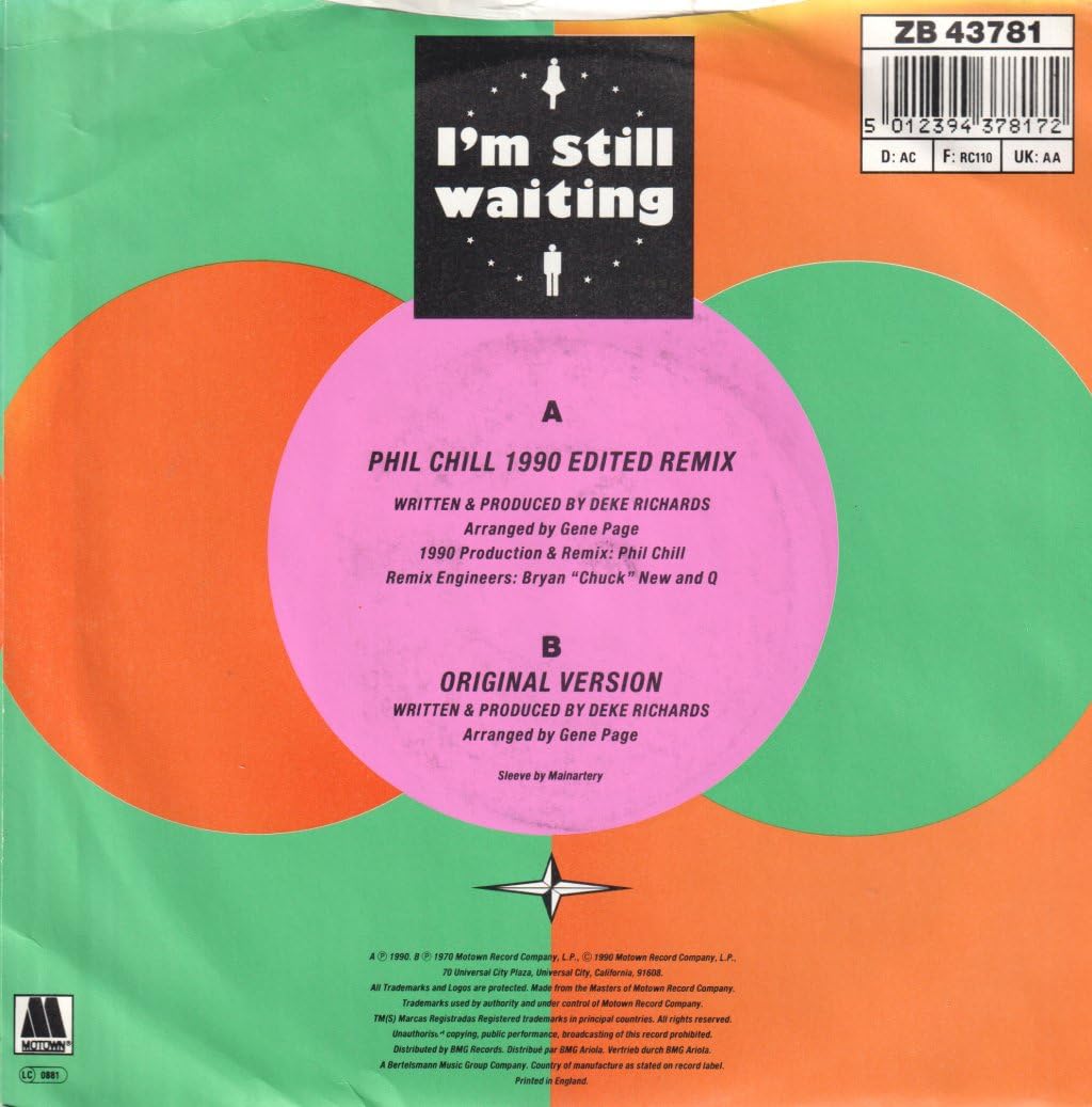 I'm Still Waiting (Phill Chill 1990 Remix) / Original Version [Import]