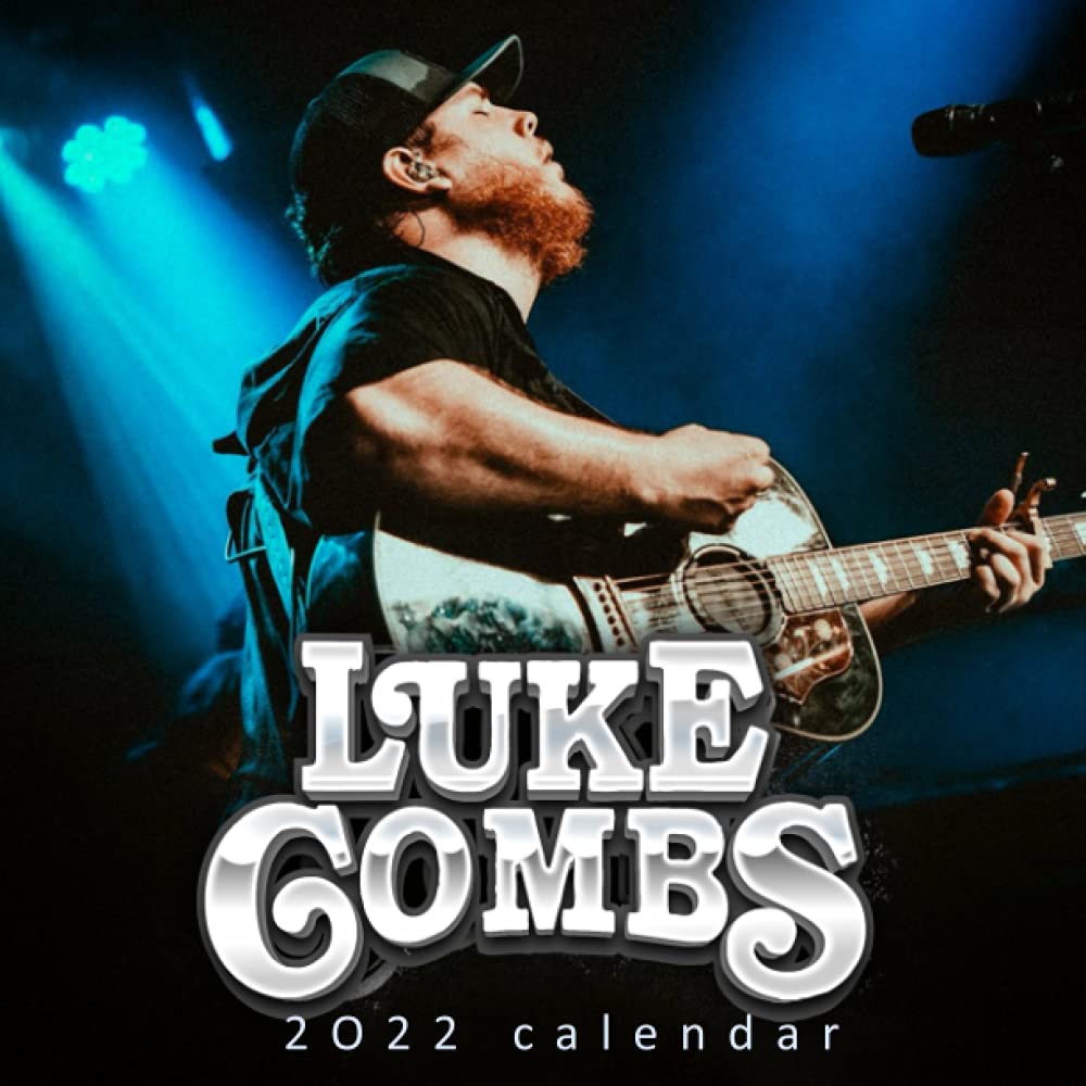 Buy Luke Combs 2022 OFFICIAL Luke Combs Planner with Monthly Tabs and
