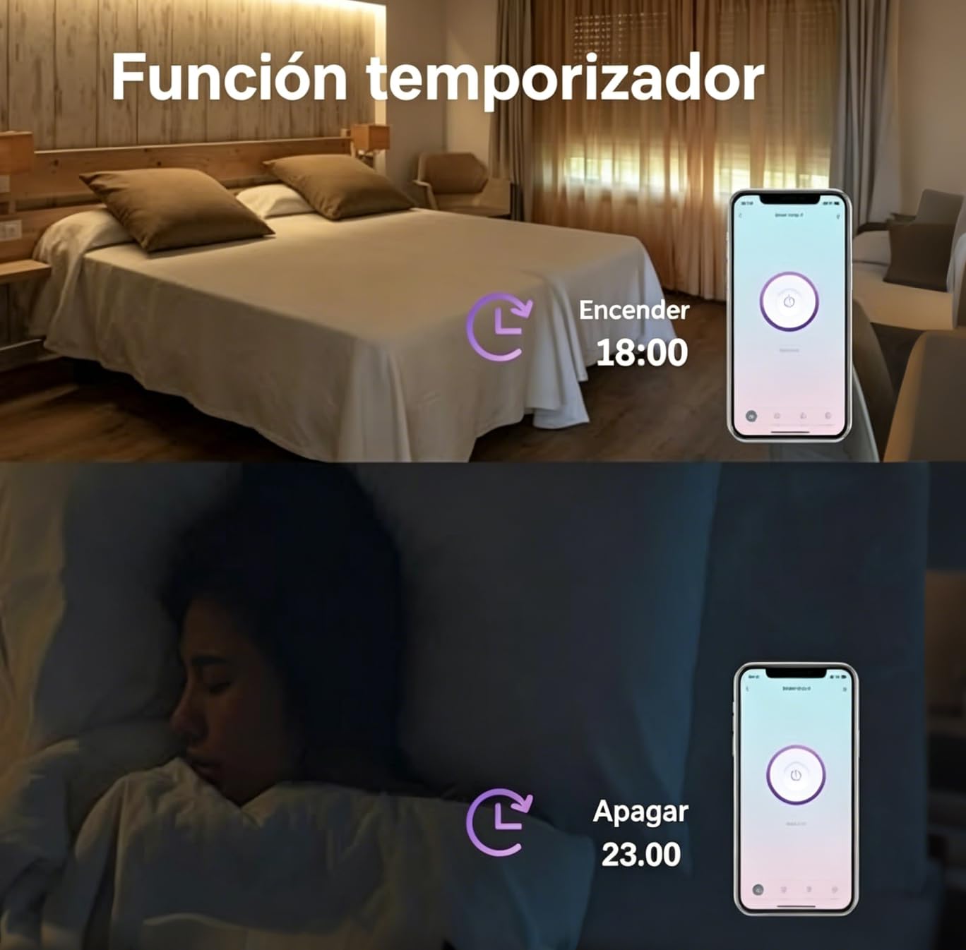 UCOMEN - Enchufe con conexión WiFi (tipo E), enchufe impermeable exterior 16 A 3680 W, toma inteligente compatible con Alexa, Google Home, seguimiento del consumo de energía, Smart Life APP, 2