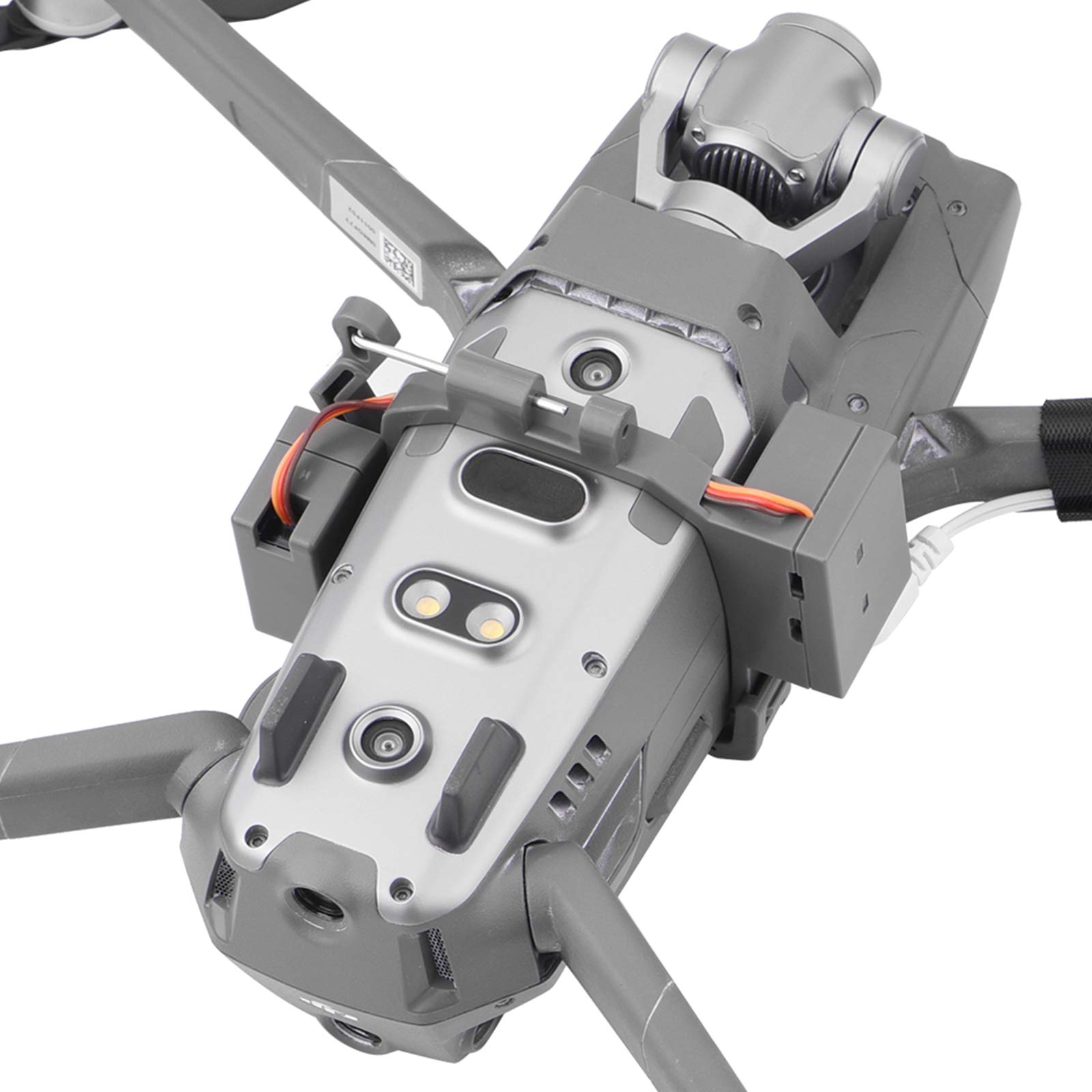 Sistema di lancio aereo LICHIFIT per droni con atterraggi per DJI Mavic 2 Pro/Zoom Lanciatore fotosensibile Trasporto Consegna Rilascio Carico Dispositivo di lancio aereo Gambe estese