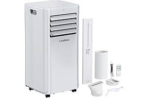 High-Powered Portable Air Conditioner: 12000 BTU Cooling Capacity for Rooms Up to 550 Square Feet