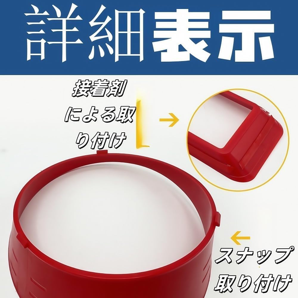 Amazon | Klivex 9PCS のABSエクステリアフロントグリルグリル