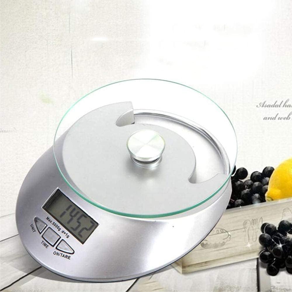 do kuchni i biżuterii Wysokiej precyzji wagi elektroniczne do użytku domowego Mała waga kuchenna Dokładna waga do pieczenia Żywność Gram Ważenie Mała waga 5 kg,Jeden kolor