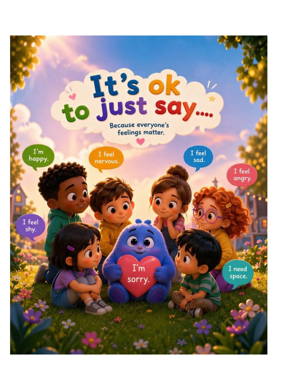 It's ok to just say....: Because everyone's feelings matter.