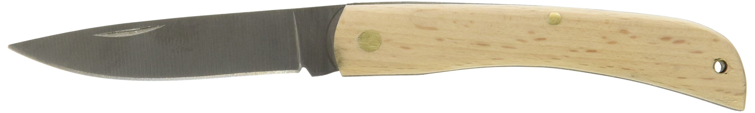 M.ALBAINOX-Coltello campagna legno chiaro.