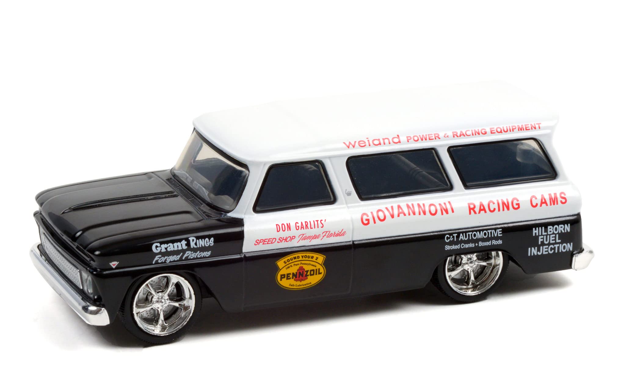 Greenlight 86347 Collectible Model Car, Black/White