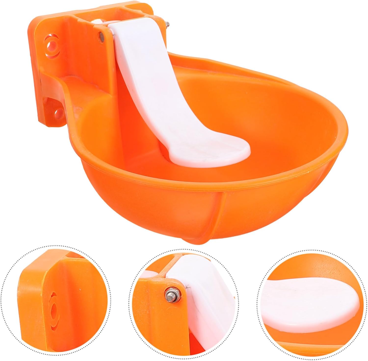 Happyyami 1 Set Automatic Cow Waterer Bowl Durable Livestock Water Feeder with Leak Design for Cattle Horses and Goats Convenient Automatic Drinking for Farms