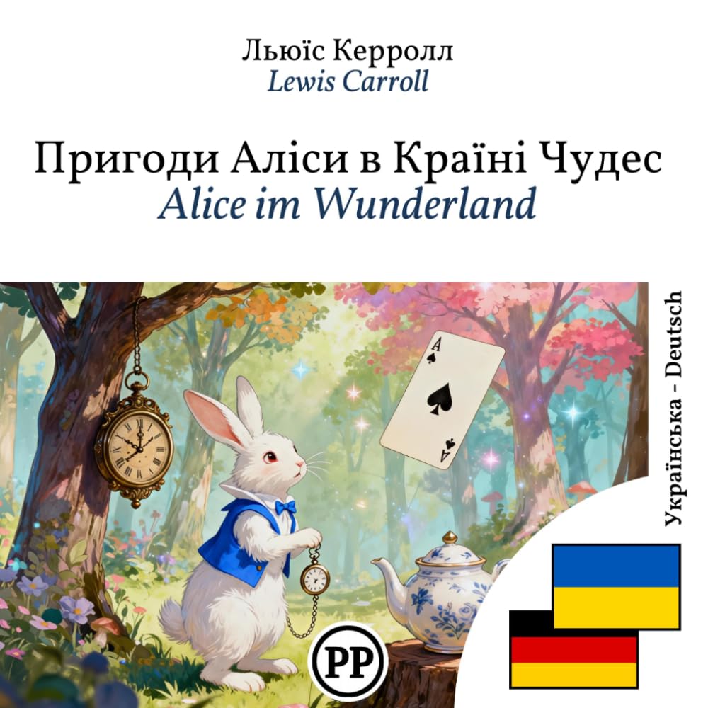 Alice im Wunderland: zweisprachiges Buch Ukrainisch-Deutsch (zum Lernen von Ukrainisch)