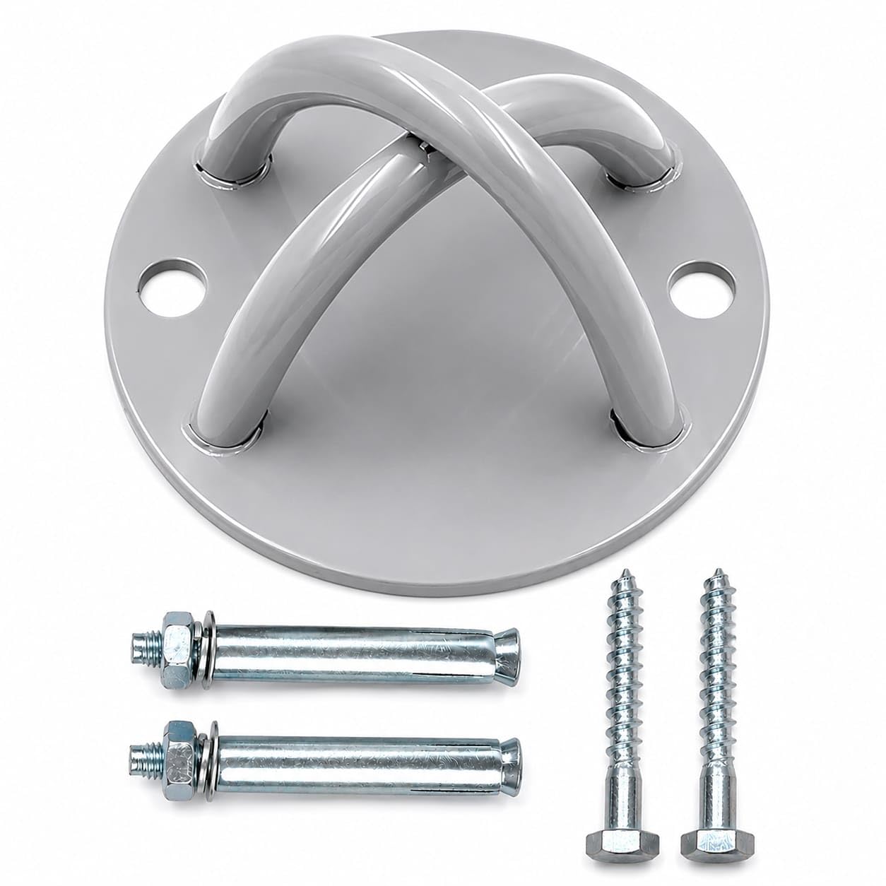 B Fit Mount Wall and Ceiling Mount for Suspension Straps Wall Mount Anchor for Body Weight Strength Training Systems, Aerial Yoga Swing & Hammock, Battle Ropes, Boxing Equipment-image-49