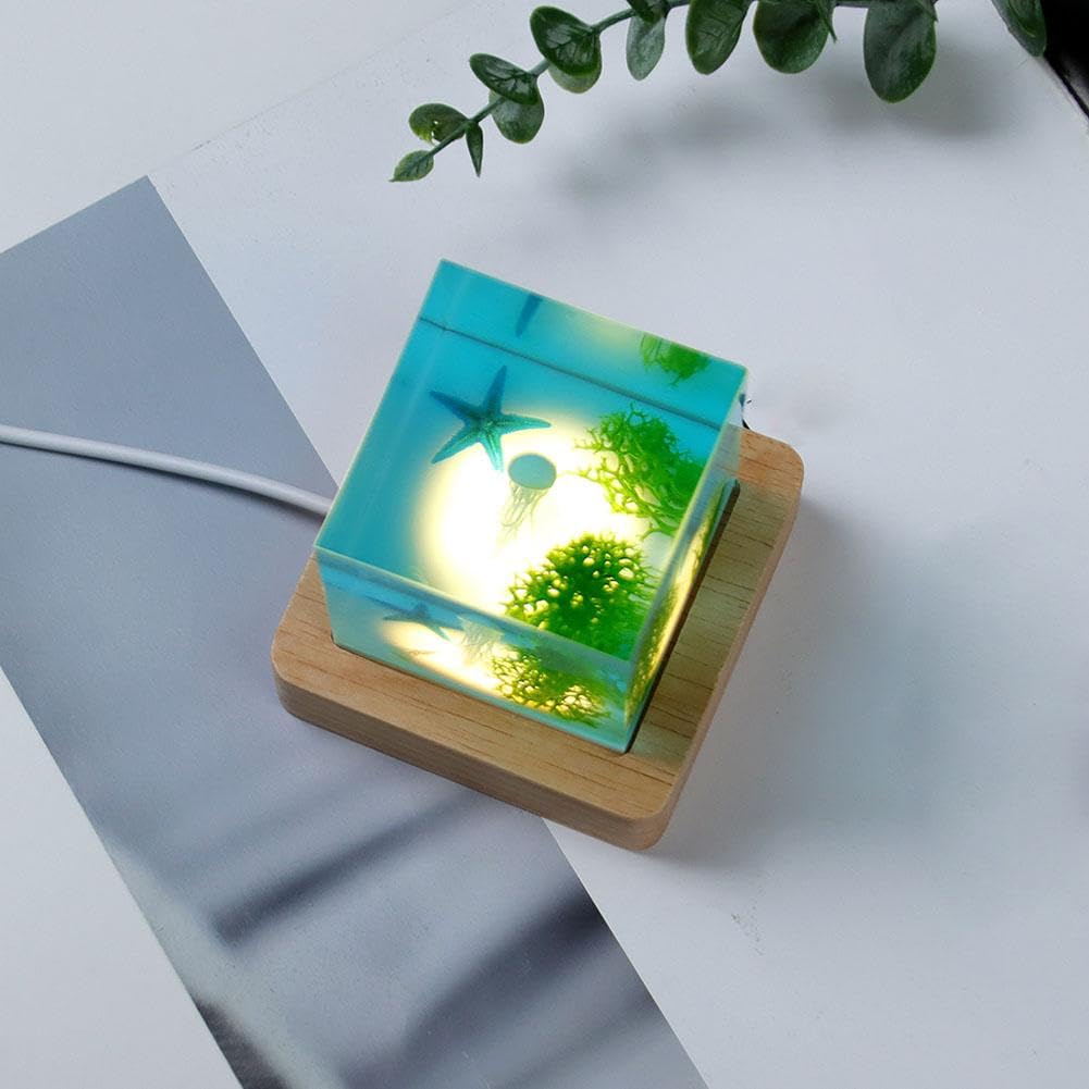 Lampada subacquea in resina Deep Sea Cave Divers - Immergiti nel mondo sottomarino - Regalo personalizzato