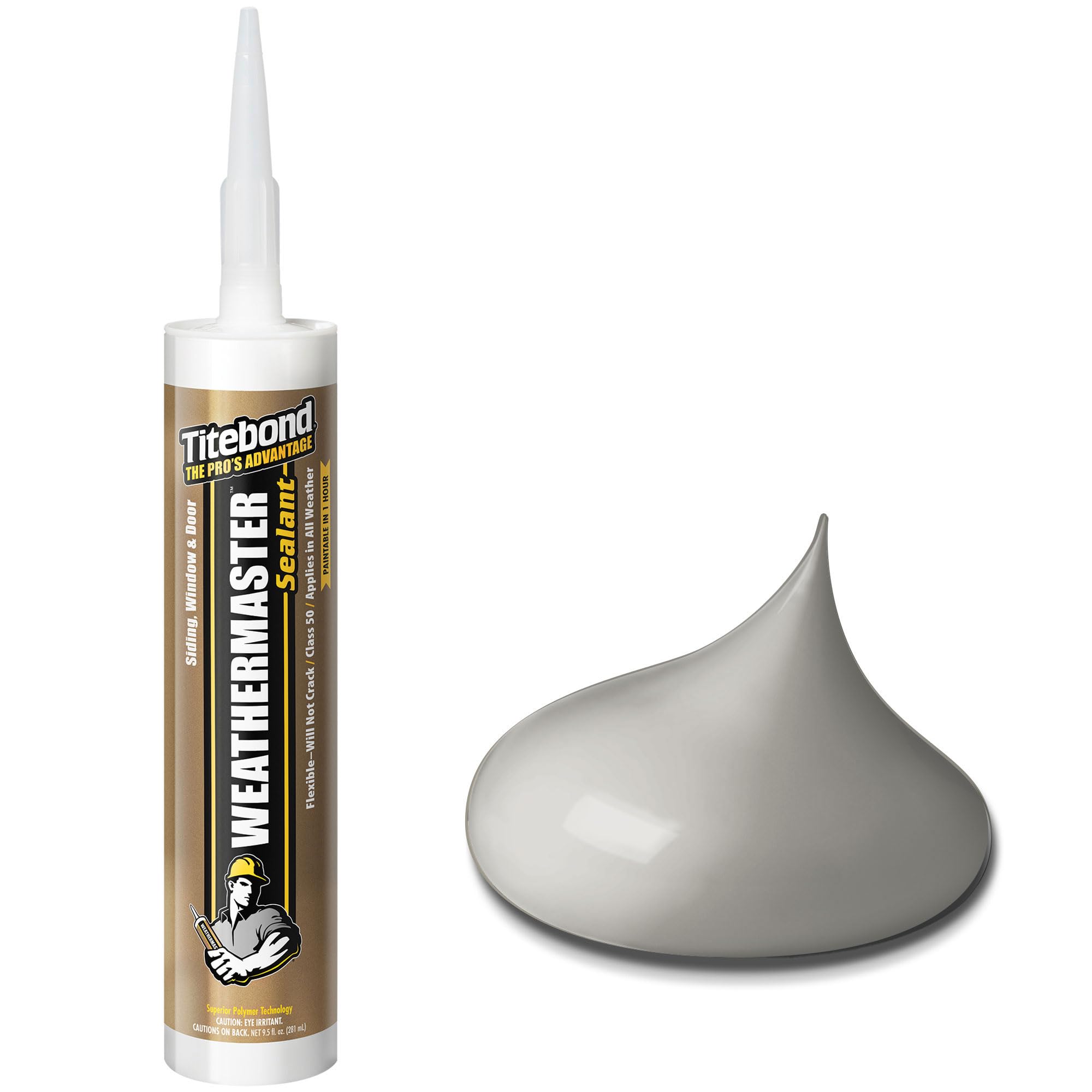 Titebond WeatherMaster Sealant 46111 9.5 Oz. Cartridge - Beige