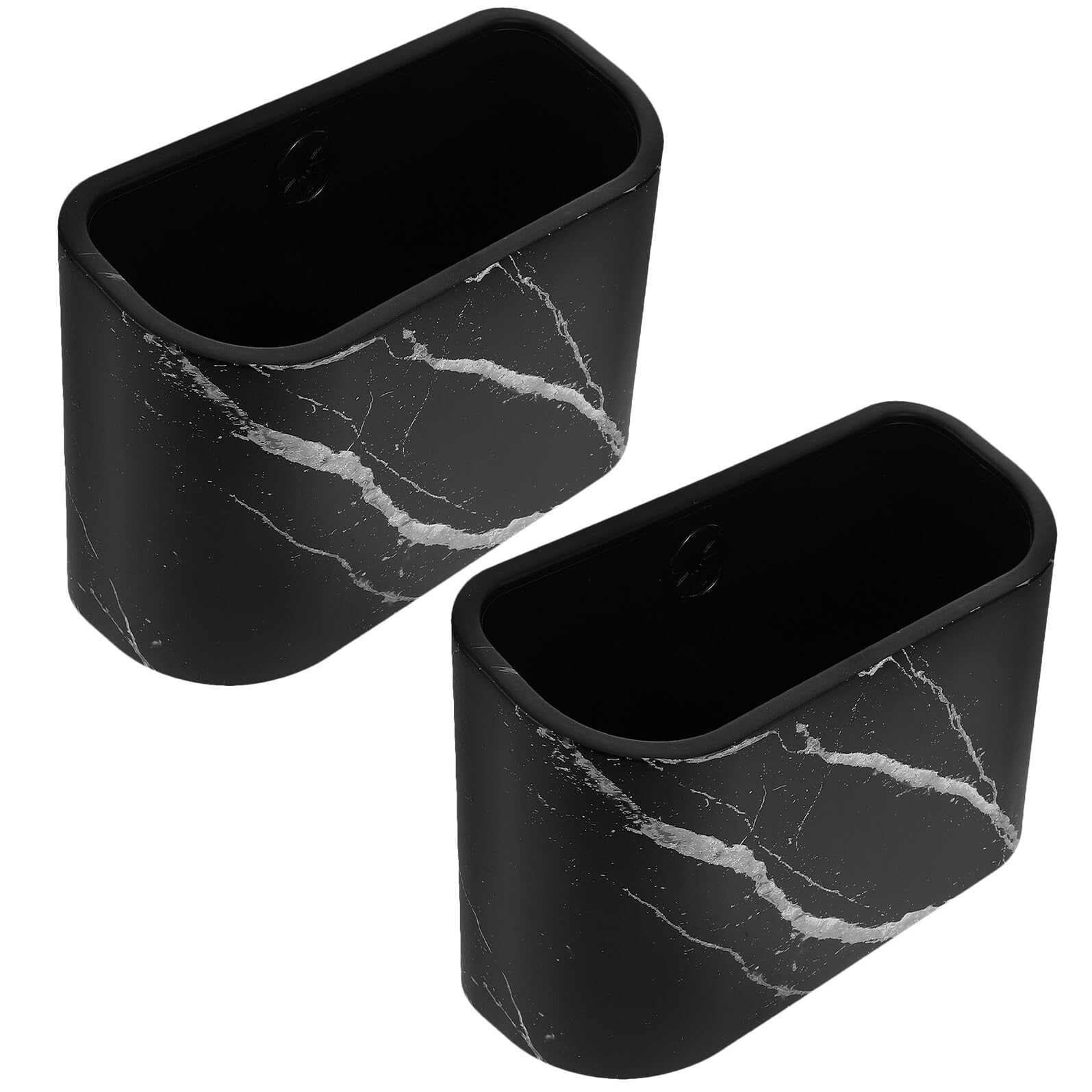 ABOOFAN 2pezzi Cestino da Scrivania Piccolo per Spazzatura Mini Cestino per Carta da Tavolo in Plastica per Rifiuti da Ufficio da Banco per Uso Quotidiano per Carta Straccia