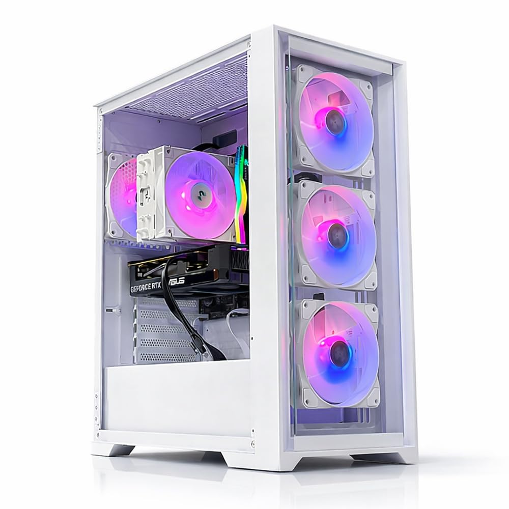 Battlestar Gaming PC - Intel Core i5-12400F | GeForce RTX 3060 12GB GPU | 16GB DDR4 RAM-1TB NVMe SSD | Air Cooler-H610 MB-650W 80+ PSU | WiFi-Bluetooth-Windows 11 Pro | Desktop Computer