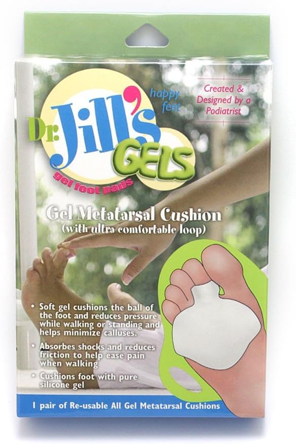 Dr. Jill's Foot, Metatarsal Pad, 1/8 Felt, 10 Pads Health