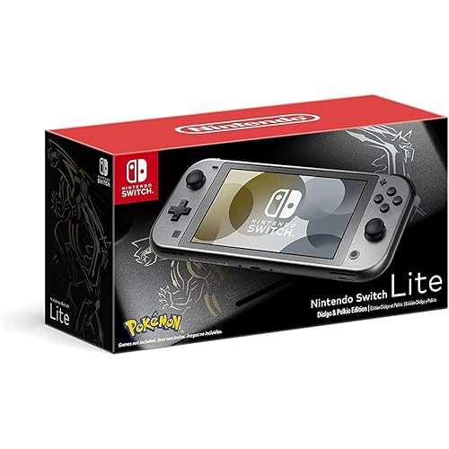 Nintendo Switch Lite Dialga & Palkia Edition (Renewed)