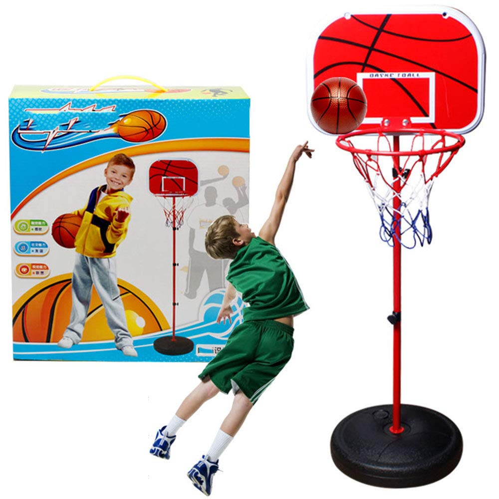 Buy Kids Portable Basketball Hoop, Height Adjustable Basketball Stand
