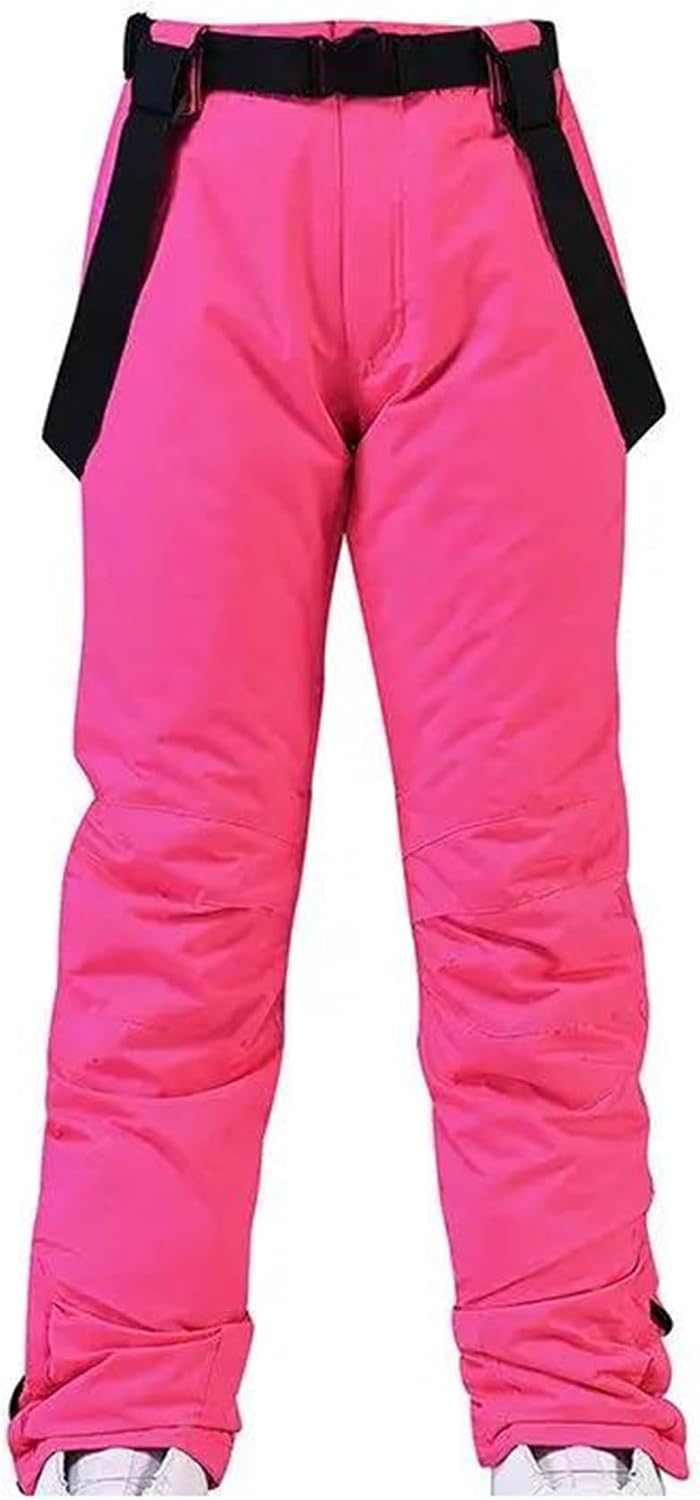 Mnjyihy Men's Women Snow Ski Pants Winter Warm Outdoor Snowboard Bibs Pants Snowboarding Trousers Ski Clothes