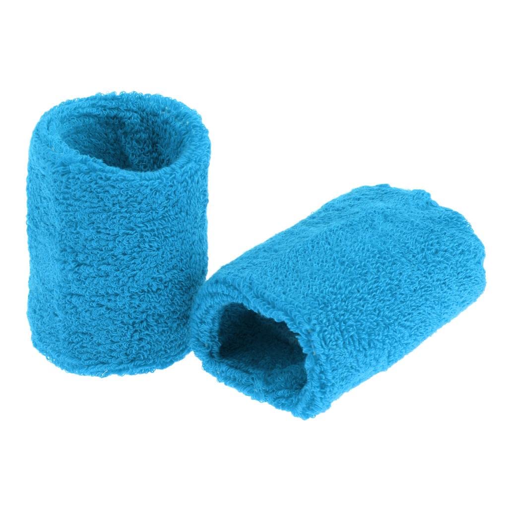 enakshi (label) Enakshi Sports Basketball Badminton Unisex Cotton Sweatbands Wristbands light blue Sporting Goods | Outdoor Sports | Skateboarding & Longboarding | Clothing, Shoes & Accessories | Protective Gear-picture-43