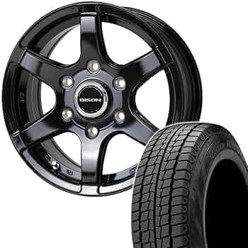 ２００系ハイエース用 国産スタッドレスタイヤ + SEIN SS＊BKナット付属 Amazon | 【ハイエース 200系】 15インチ スタッドレス タイヤ