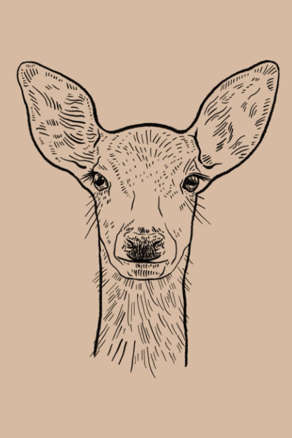 Deer: Dot Grid Journal Notebook (6x9 inches) with 120 Pages