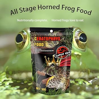 Amazon | 両生類のカエル用エサ、50g、微量栄養素配合