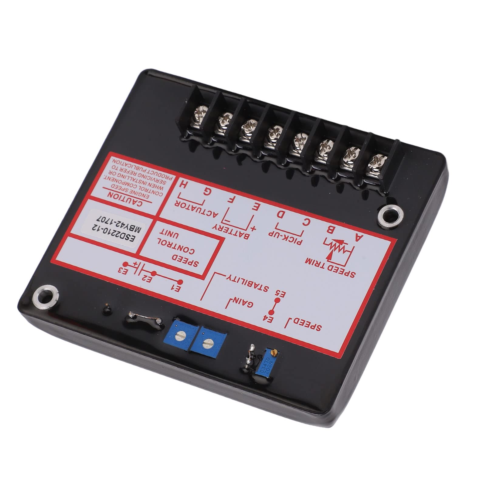 Sterownik Prędkości Generatora Wydajny Elektroniczny Regulator Zespołu Prądotwórczego Zapewniający szybką reakcję, DC 12–24 V do Użytku Domowego