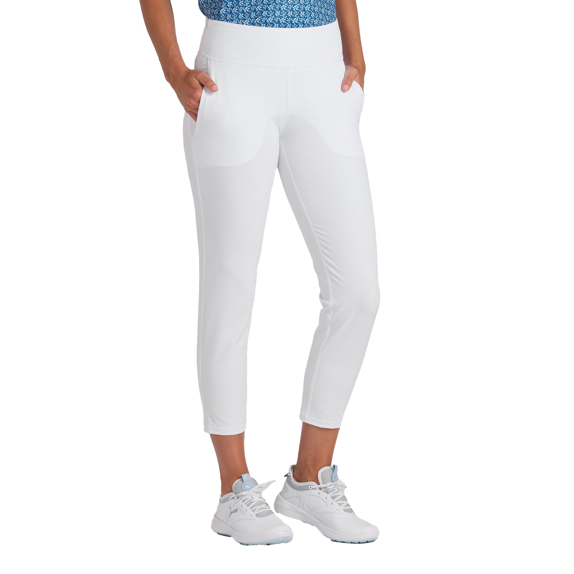 Puma Golf Women's Everyday Pant, White Glow, XXL