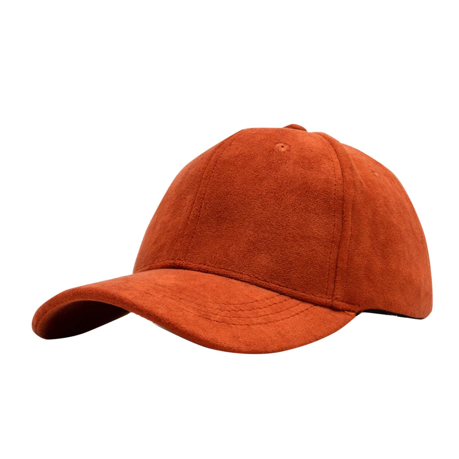 Women's Men's Suede Baseball Cap Faux Suede Leather Classic Hat Adjustable Plain Hats Casual Baseball Comfy Sun Caps — view 13