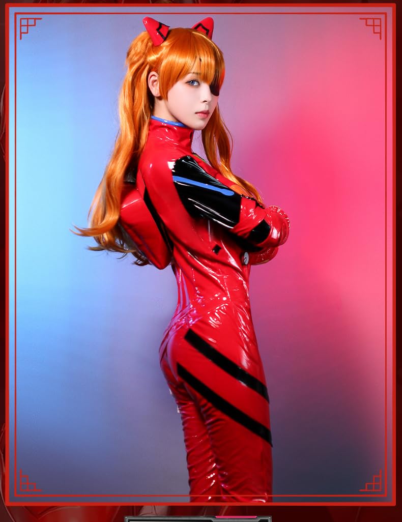 惣流アスカ　コスプレ　衣装 Amazon.co.jp: EVAプラグスーツ 惣流アスカ・ラングレー風 コスプレ