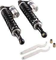 Vista 14 de amortiguadores de aire GZYF 400 mm ajuste universal para motocicleta Honda Suzuki Yamaha Kawasaki ATV Go Kart Quad motocicletas deportivas negro