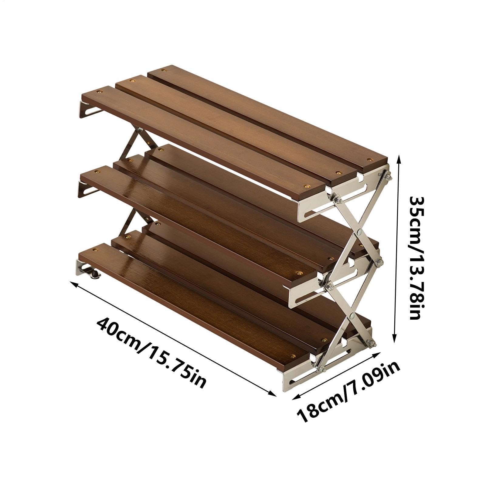 Générique Étagères De Bureau Vitrine De Table 3 Niveaux